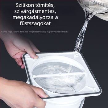 Konyhai és fürdőszobai egyirányú ellenőrző szelep, műanyag, modern minimalista stílus