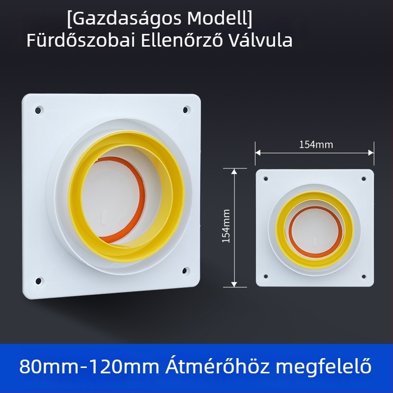 Konyhai és fürdőszobai egyirányú ellenőrző szelep, műanyag, modern minimalista stílus