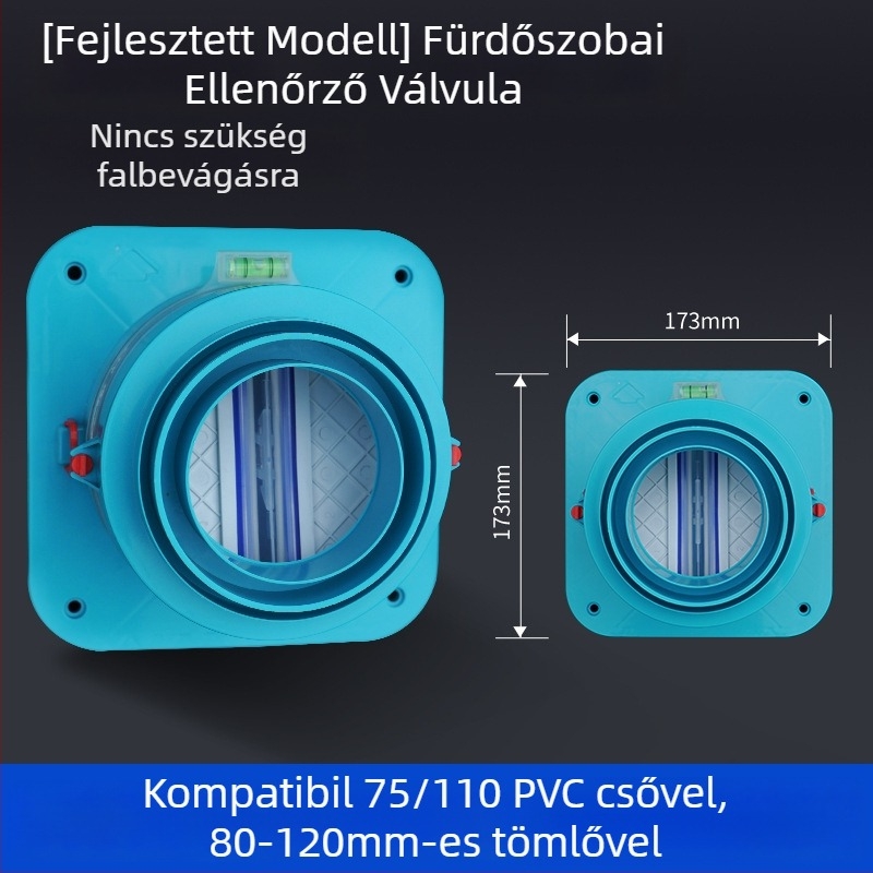 Konyhai és fürdőszobai egyirányú ellenőrző szelep, műanyag, modern minimalista stílus