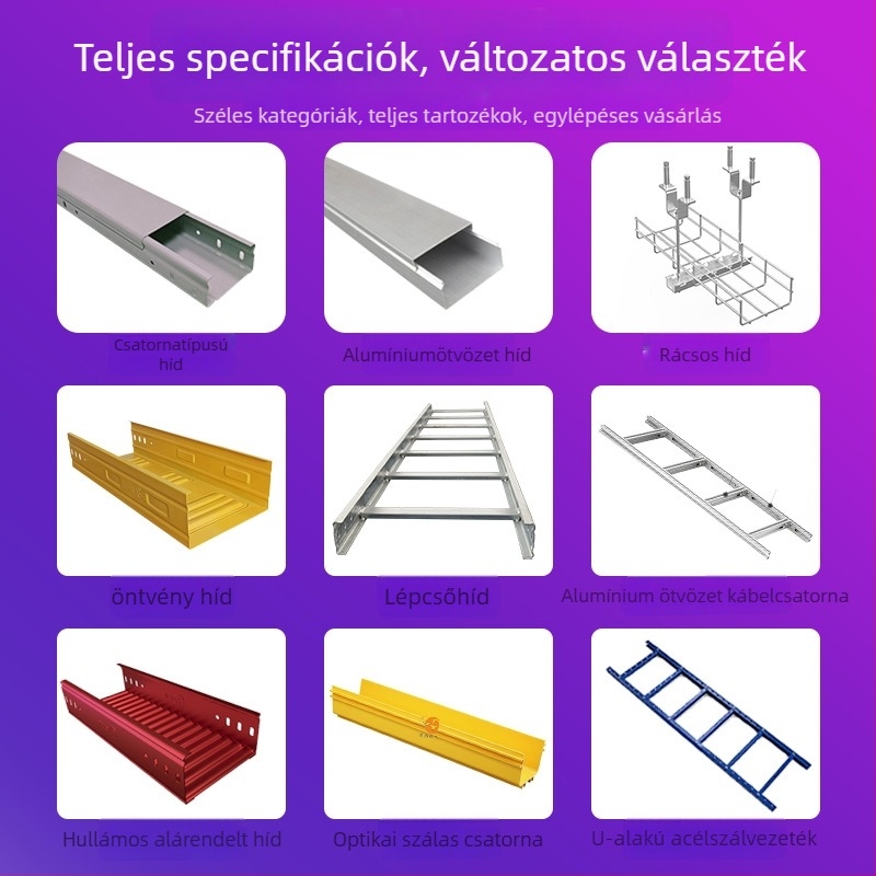 Létra típusú forró-dip galvanizált kábelcsatorna kiegészítők, nemzeti szabvány, modell Gy, ISO 9001:2000