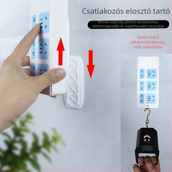 Aoju műanyag vezeték rendező, falra szerelhető, rajzfilmszerű stílus, konyha, íróasztal, hálószoba és nappali számára