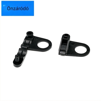 WJ asztali lámpa kábelrögzítő csipesz zárómechanizmussal, 10 mm lyuk, 500 darabos csomag