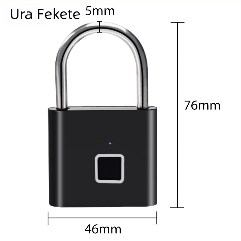 Intelligens ujjlenyomatos zár irodai fiókokhoz, poggyászokhoz és kollégiumi szekrényekhez • 20–30 ujjlenyomat tárolás • >100000 kinyitás • beolvasási idő <0,5 s • hamis felismerés <0,01% • működési hőmérséklet -10–50°C