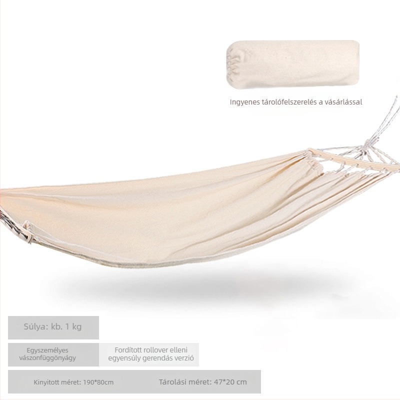 Force Forest vászon függőfotel, állvány nélkül, teherbírás 300 kg, súly 1,3 kg