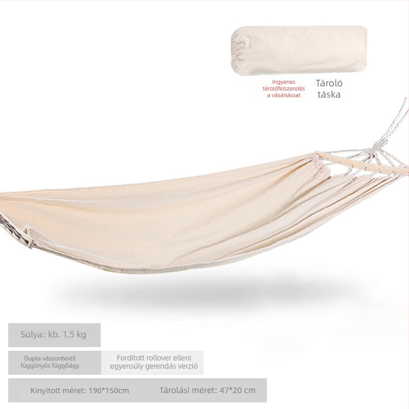 Force Forest vászon függőfotel, állvány nélkül, teherbírás 300 kg, súly 1,3 kg