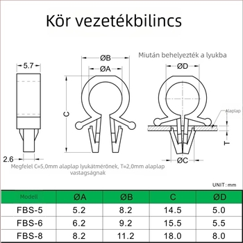 Plug-In PCB kábelcsipesz rögzített vezetékekhez — Márka Cy/chang xingyao