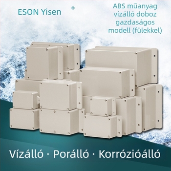 Eson F sorozat műanyag IP65 kültéri megfigyelő PCB/terminál doboz