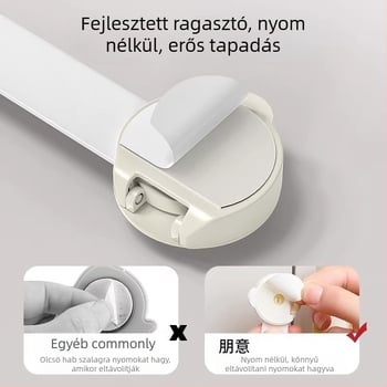 Baba biztonsági zár fiókokhoz és szekrényekhez – megakadályozza a becsípődést és a nyitást, csúszó zár