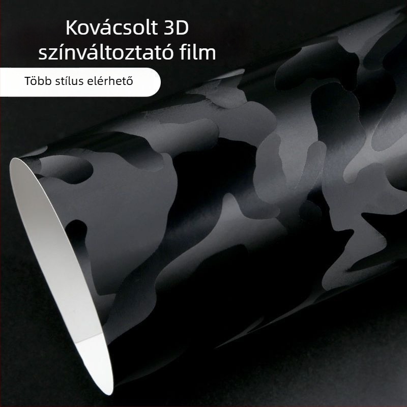 Autówrap fólia matt szénszál textúrával tetőre, tükrökre és karosszériára - öntapadó • Anyag: Egyéb • Mintázat: Nézd meg a részleteket • Telepítés módja: Ragasztás • Típus: Egyéb