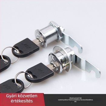 Circlip-zár Szekrényzár Fiókos Szekrényhez, Cinkötvözet, Modern Minimalista Stílus