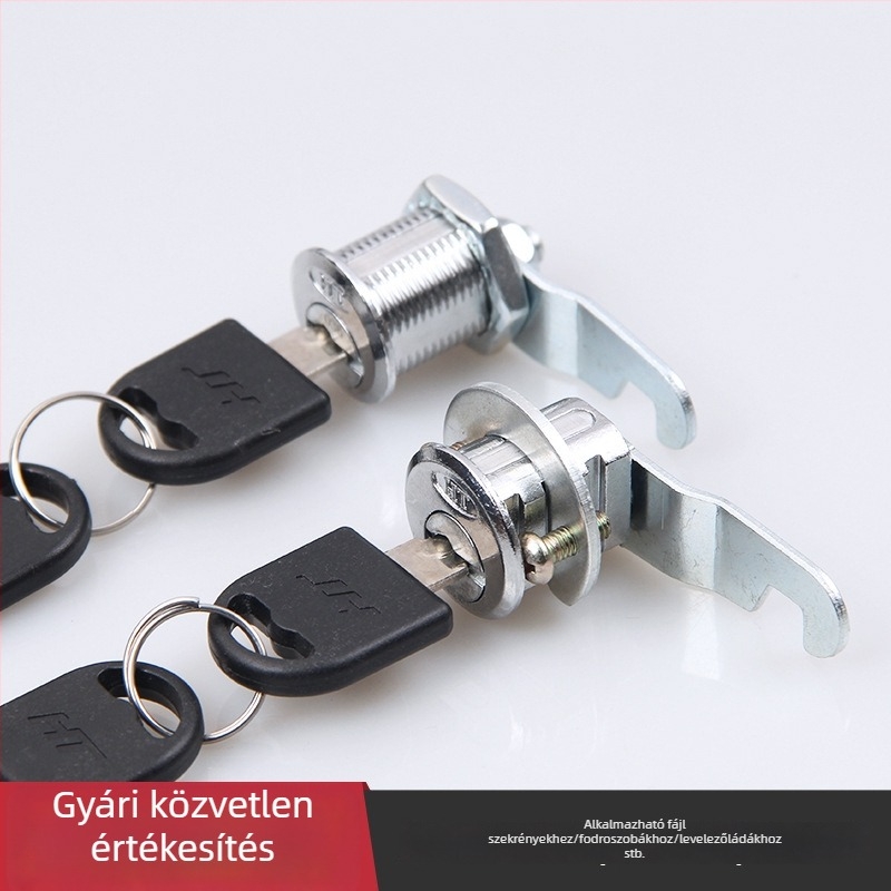 Circlip-zár Szekrényzár Fiókos Szekrényhez, Cinkötvözet, Modern Minimalista Stílus
