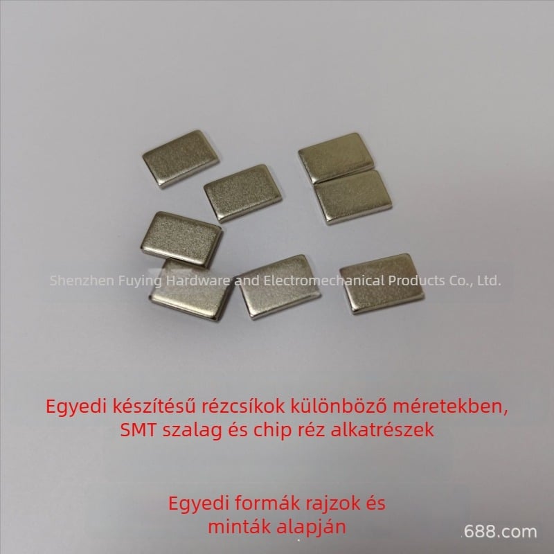 Rézlemez buszbar tápegység hűtéséhez, hűtőbordával, SMT forrasztólemez és vezető szalag – Fuying Hardware