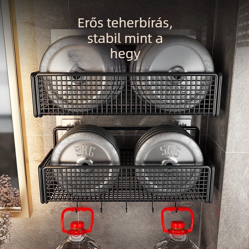 Lógó tárolókosár, vas anyag, Plus degree, modern egyszerű stílus