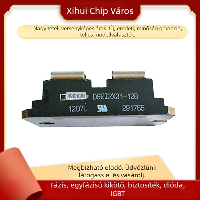 Egyenirányító dióda DSEP2X91-06A és DSEP2X31-12A, Xihui márka, 60 ns visszanyerési idő, mechanikai berendezésekhez