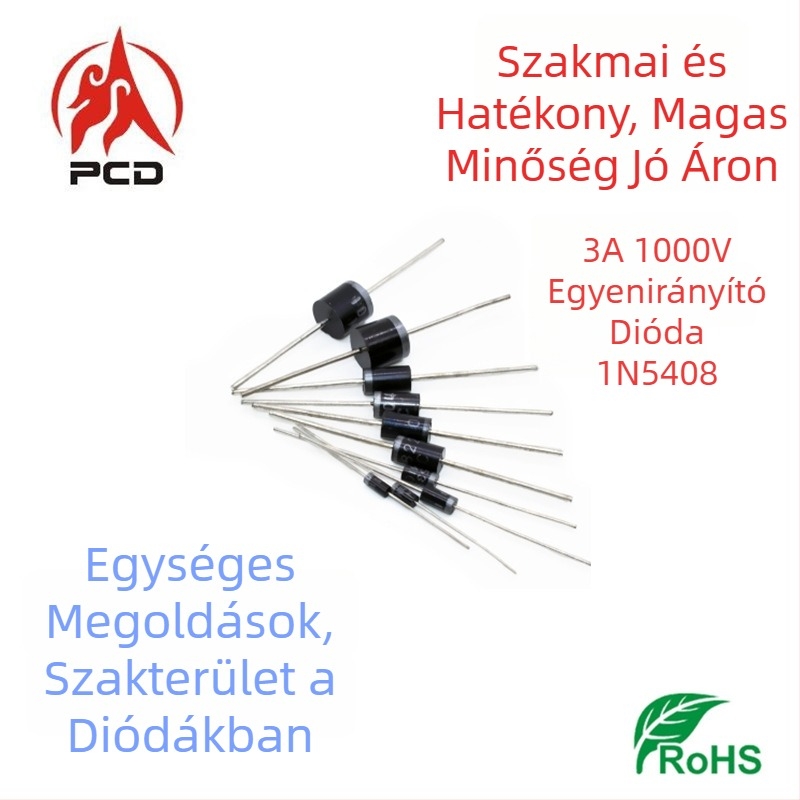 Rectifier dióda 1N5408 – Tape-Encapsulated, MIC márka, Autóelektronika