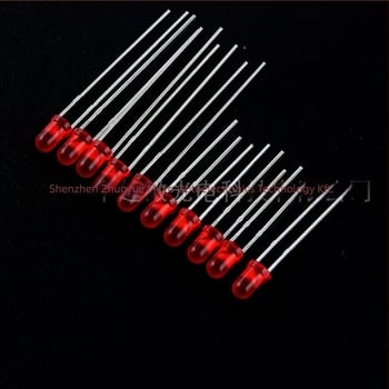 Közvetlen csatlakozású LED jelzőfény, 20 mA, 1.8–2.2 V, 0.06 W, Sanan chip, 30° látószög