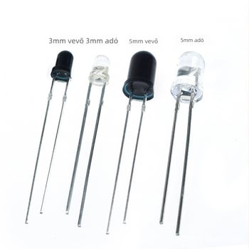 Infravörös LED IR304504, 20 mA, 1.8–2.2 V, 0.1 W, termikus ellenállás ≤10