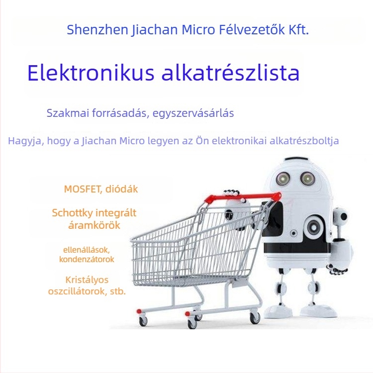 Schottky dióda 1N5819, DO-41 csomagolás, 1A/40V