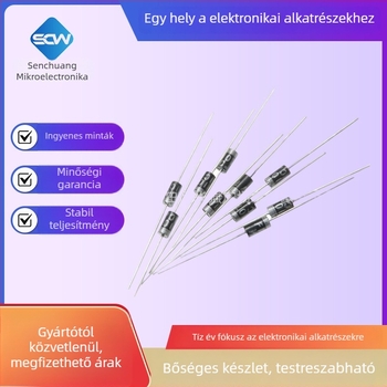 Egyenirányító dióda XKETE DO-41, többszintű modellcsalád (1N4001/4004/4007, 1N4937, 1N5817/5819) 3C digitális alkalmazásokhoz