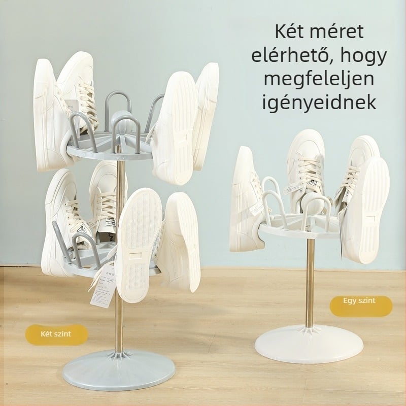 Összecsukható cipősszekrény, több rétegű, műanyag, modern minimalista stílus, tárolás