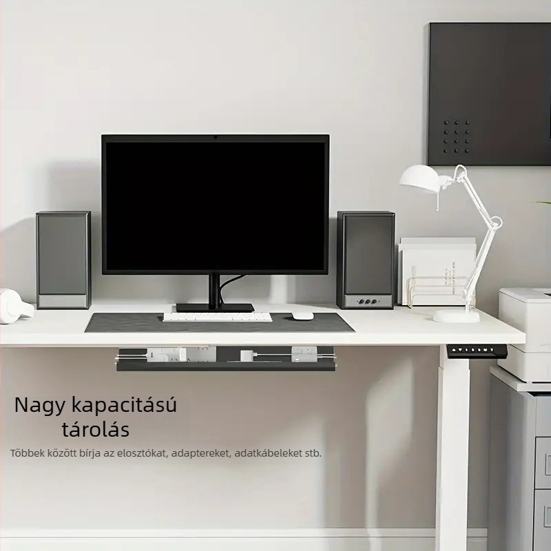 Az íróasztal alatti kábelkezelő tartó, PVC, belső menet, modell Egyéb, termékkód 002