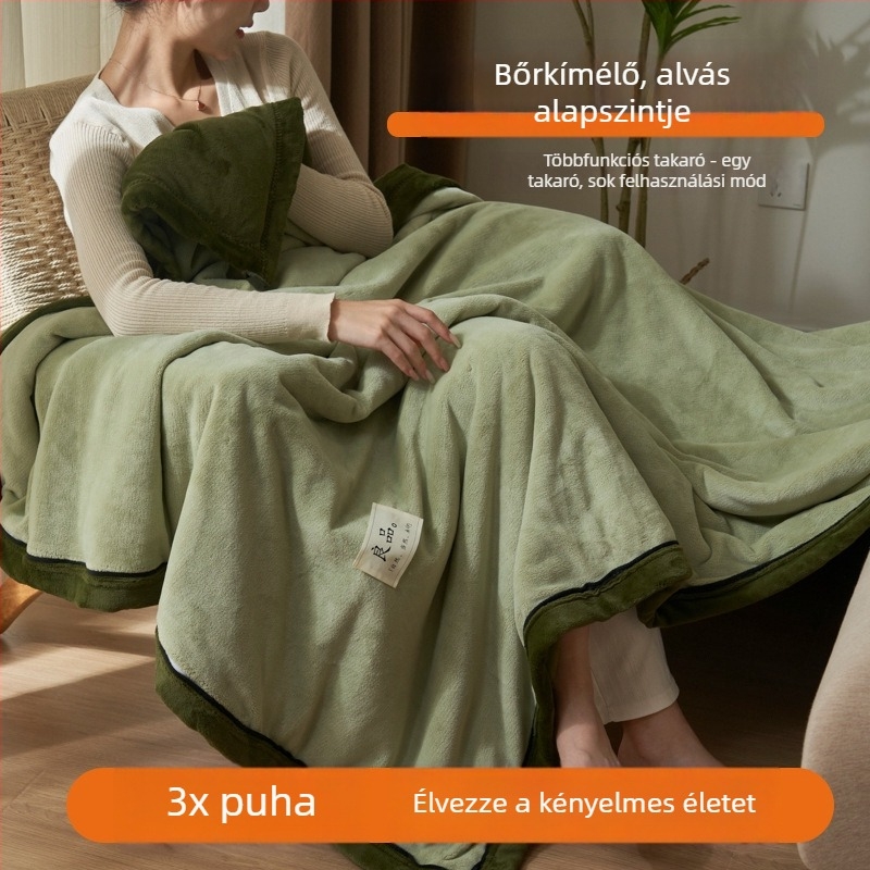 Sleeping Cute Rabbit milk fleece takaró, poliészter, 2000–2500 g, minden szezonban