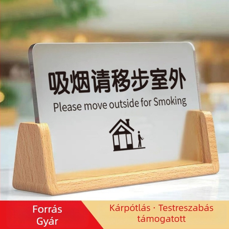 Akril hotell szobai tábla UV nyomtatással, testreszabható névtábla, származás Nanjing Jiangsu