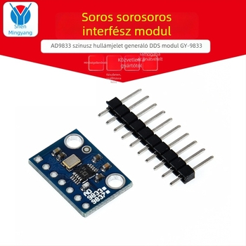 AD9833 DDS szinuszjel-generátor modul soros interfésszel (GY-9833)