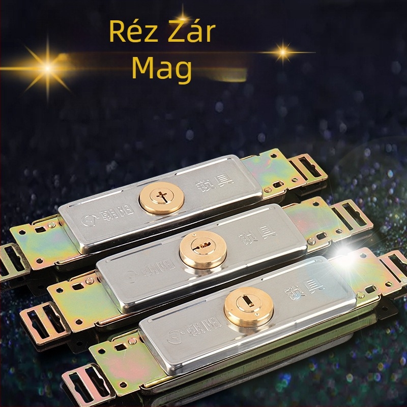 Chaoyang redőnyzár – mortise zár, rézmaggal, középső nyílású redőnyökhöz