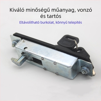 Thumb Modell 001 zár fém szekrényhez tolóajtóval – Műanyag/vas, irodai irattárhoz