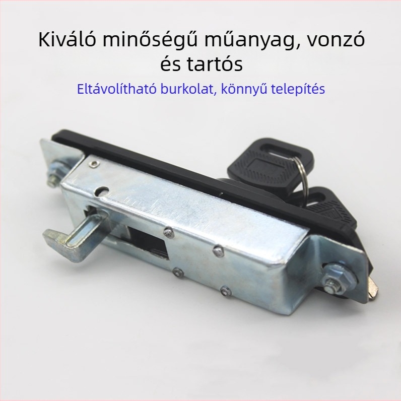 Thumb Modell 001 zár fém szekrényhez tolóajtóval – Műanyag/vas, irodai irattárhoz