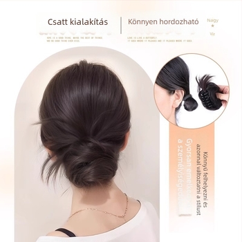 Női lófarok paróka, hőálló rostokkal, modell Hair Package, csiptetős mechanizmus
