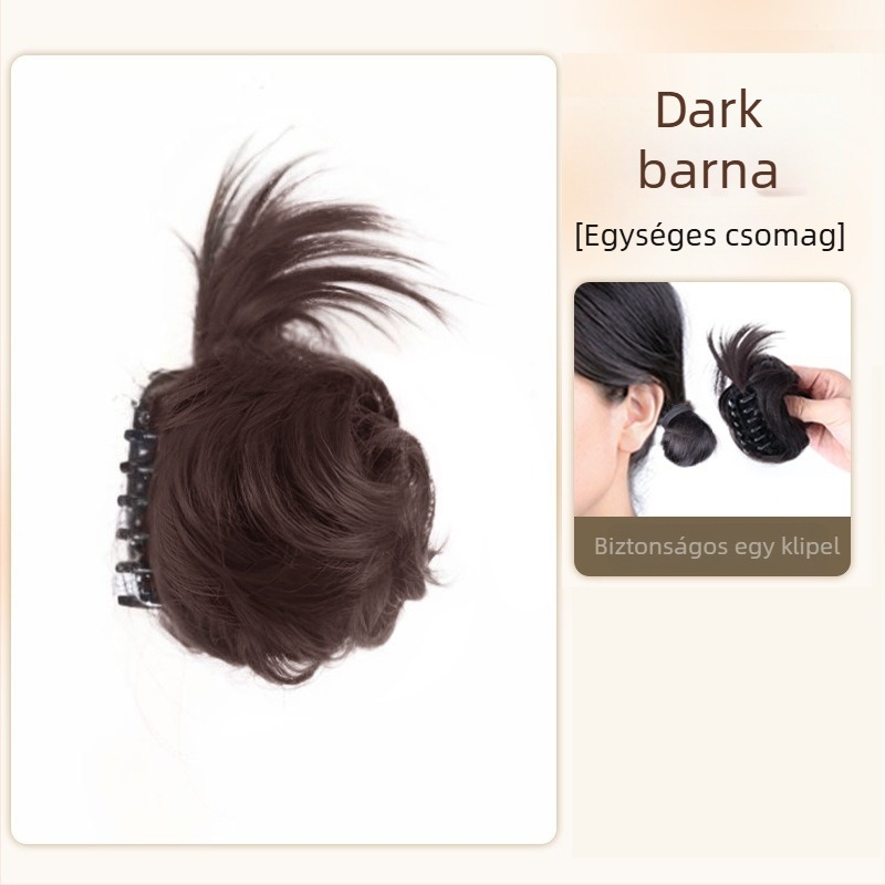 Női lófarok paróka, hőálló rostokkal, modell Hair Package, csiptetős mechanizmus
