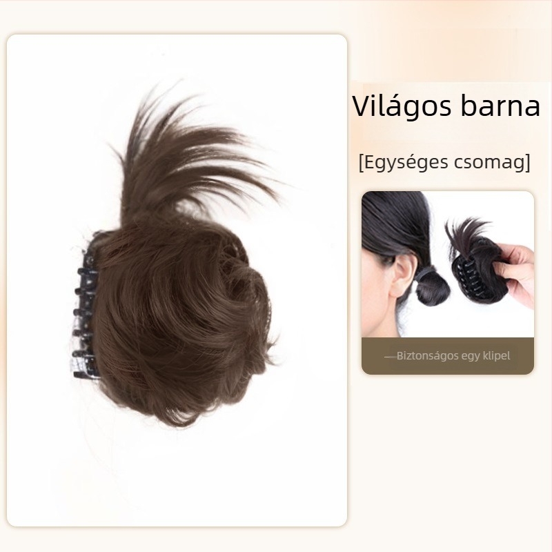 Női lófarok paróka, hőálló rostokkal, modell Hair Package, csiptetős mechanizmus