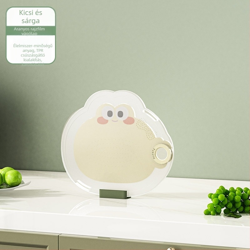 Konyhai vágódeszka - csúszásmentes, penészálló, műanyag, háztartási használatra