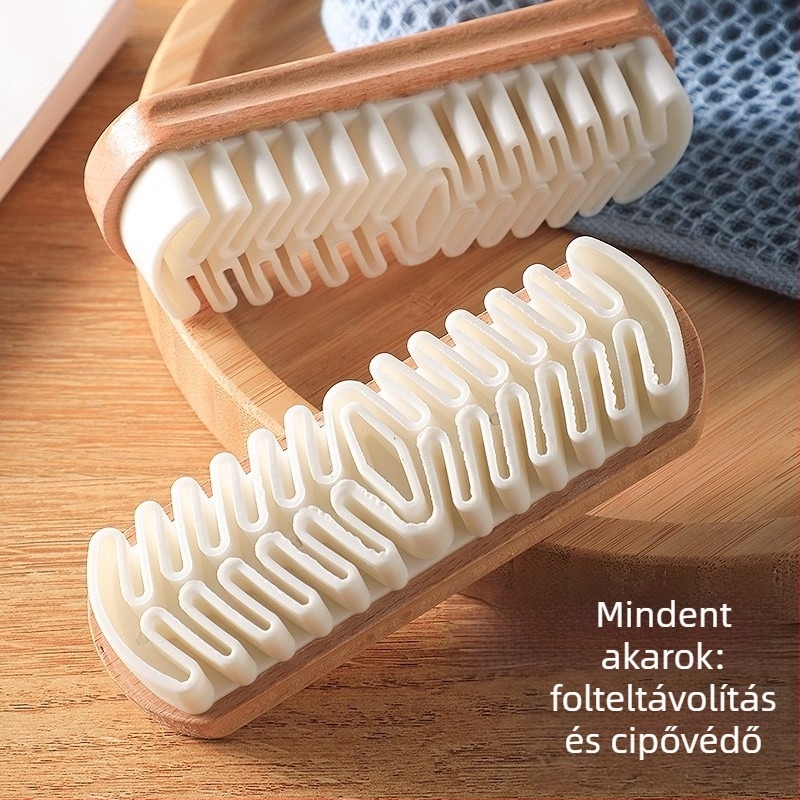 Cipőtisztító kefe – ápolás, fertőtlenítés és kopásálló tisztítás; márka Friendly; stílus: modern egyszerűség