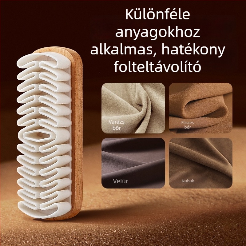 Cipőtisztító kefe – ápolás, fertőtlenítés és kopásálló tisztítás; márka Friendly; stílus: modern egyszerűség