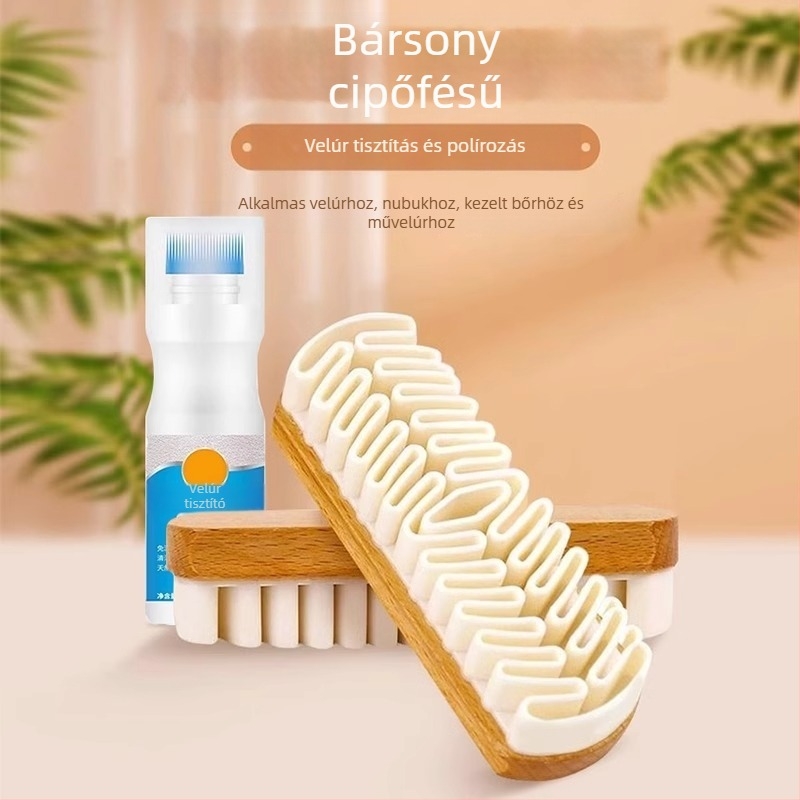 Cipőtisztító kefe – ápolás, fertőtlenítés és kopásálló tisztítás; márka Friendly; stílus: modern egyszerűség