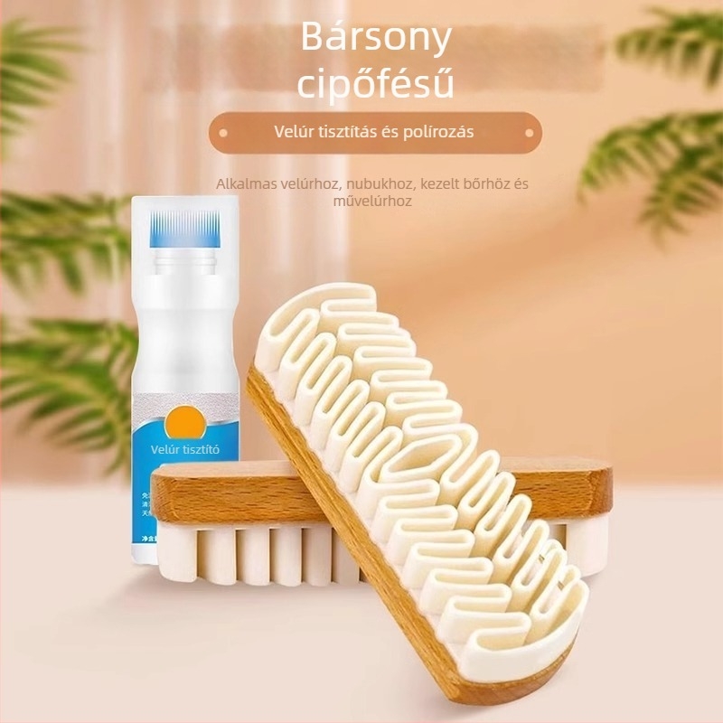 Cipőtisztító kefe – ápolás, fertőtlenítés és kopásálló tisztítás; márka Friendly; stílus: modern egyszerűség