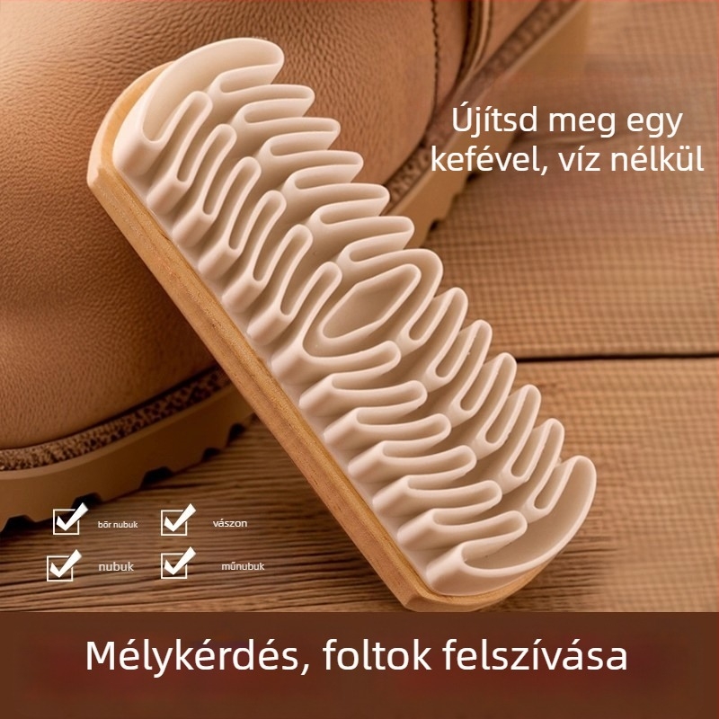 Cipőtisztító kefe – ápolás, fertőtlenítés és kopásálló tisztítás; márka Friendly; stílus: modern egyszerűség