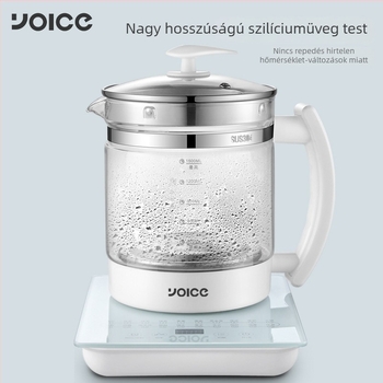 Üvegből készült egészség főzetes kanna, modell Y-YSH3, kapacitás 2 L alatt, 800 W