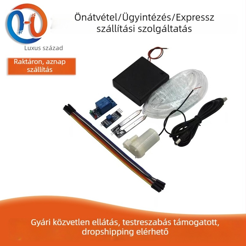 Automata öntöző modul DIY készlet talajnedvesség-érzékeléssel, automata öntözéssel és pumpálással
