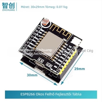 ESP8266 Okos Felhő Fejlesztőpanel ESP12F modul — tápellátás 6.3–50V