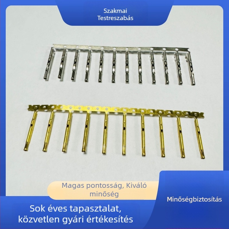 Réz orvosi terminál elektronikus csatlakozó – nagy vezetőképesség, vízálló kivitel, HS márka, magánmárkák engedélyezettek