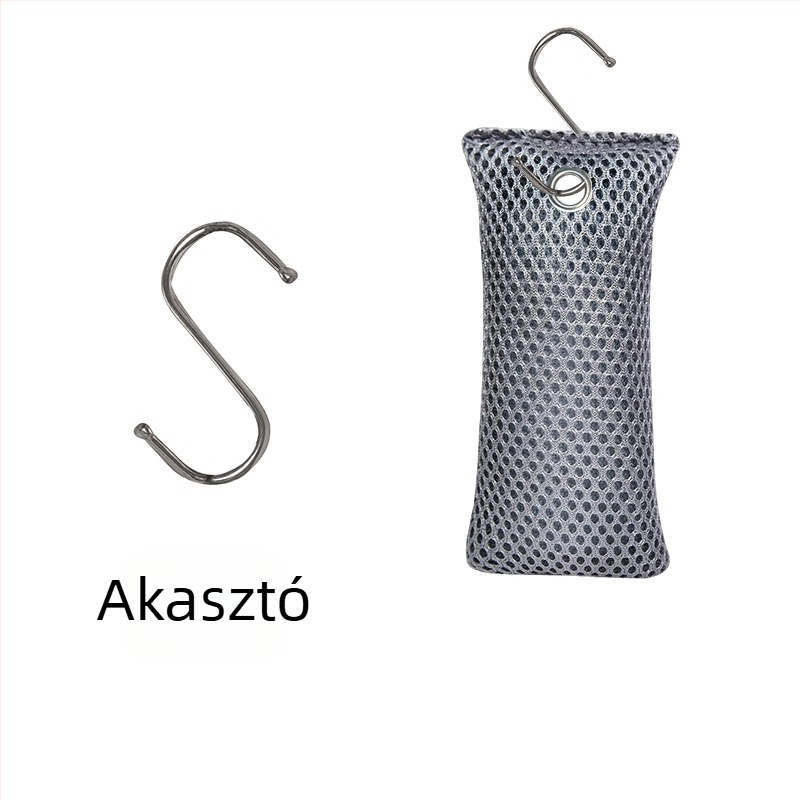 Bambuszszén zacskó formaldehid-eltávolításhoz, szekrényekhez és helyiségekhez, 75 g, bambuszszén illat