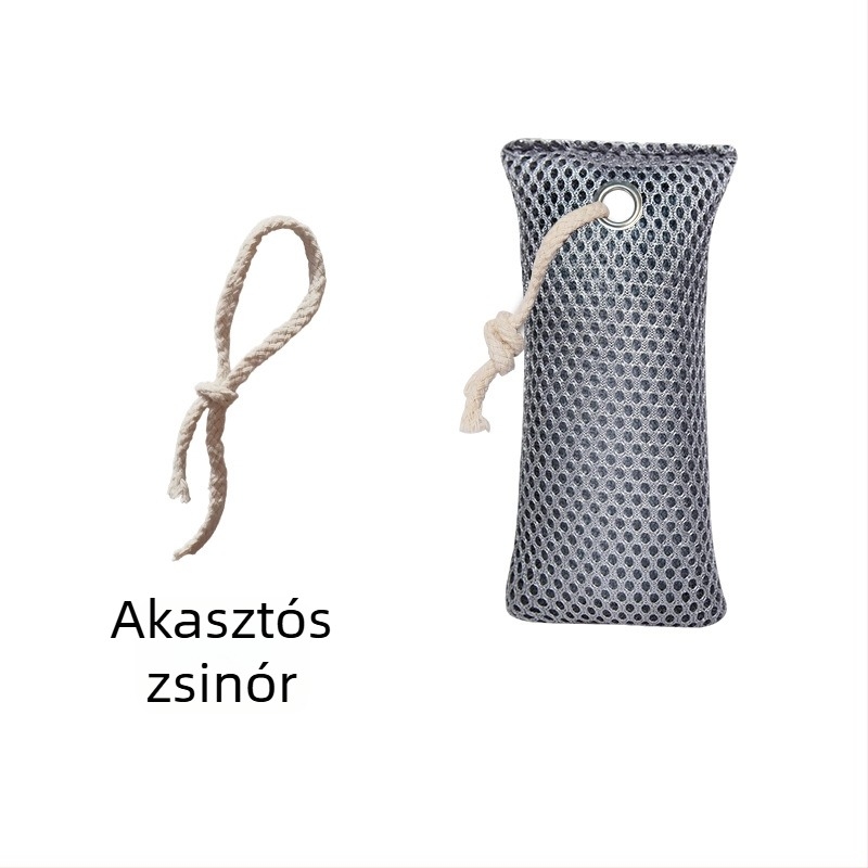 Bambuszszén zacskó formaldehid-eltávolításhoz, szekrényekhez és helyiségekhez, 75 g, bambuszszén illat