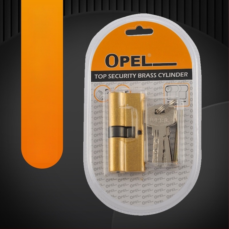 Réz zárhenger, modell BCCYD, 5 slotos kulccsal, biztonsági ajtókhoz és otthonokhoz