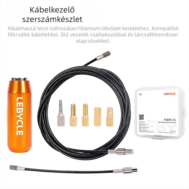Kerékpár belső kábelvezető eszköz — alumínium ötvözet, testre szabható, Lebycle márka
