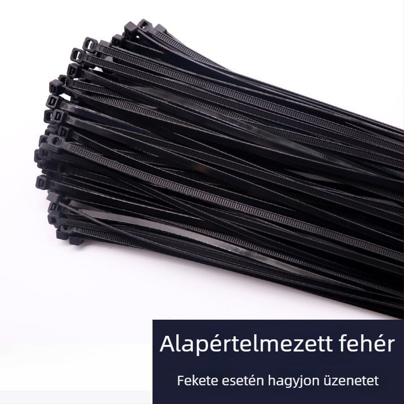 Nylon kábelköte, önzáró, CHCC, PA66, vastagság 1,1 mm, Zhejiang eredet
