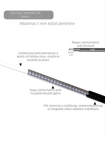 Olajjal töltött fék- és váltó vonalcső hegyi/úti kerékpárokhoz, fém, Lebycle/Lebaike márka, testreszabható, neutrális, nem importált